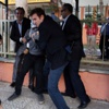 "Osmanlıca" protestosuna yaka paça gözaltı "Osmanlıca" protestosuna yaka paça gözaltı