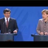 Davutoğlu ve Merkel'den ortak basın toplantısı!
