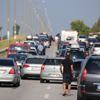 Edirne'de büyük çile! 7 kilometreye ulaştı... Edirne'de büyük çile! 7 kilometreye ulaştı...
