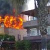 Hatay’da çatıda başlayan yangın yazlık evi sardı
