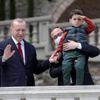 Milli sporcular, Türk bayraklı teknelerle Cumhurbaşkanı ...