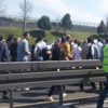 Metrobüs yolunda kaza Metrobüs yolunda kaza