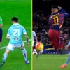 Messi ve Neymar'dan baş döndüren çalımlar