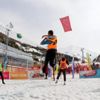 Palandöken de kar voleybolu turnuvası Palandöken de kar voleybolu turnuvası