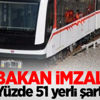 Başbakan imzaladı! Yüzde 51 yerli şartı