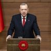 Cumhurbaşkanı Erdoğan açıklamalarda bulunuyor Cumhurbaşkanı Erdoğan açıklamalarda bulunuyor