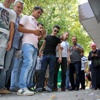 Bomba paniği fotoğraf çekme yarışına döndü