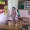 Kilis'te okullar dezenfekte ediliyor Kilis'te okullar dezenfekte ediliyor