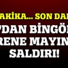 Bingöl'de PKK'lılar trene saldırdı! Bingöl'de PKK'lılar trene saldırdı!