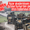 Suriye için imza topladılar: Askerler evlerine dönsün Suriye için imza topladılar: Askerler evlerine dönsün