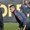 Burak Yılmaz takımla çalıştı Burak Yılmaz takımla çalıştı