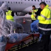 Uçakta 'Ebola' tatbikatı Uçakta 'Ebola' tatbikatı