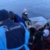 ﻿Balıkesir'de 68 kaçak göçmen kurtarıldı