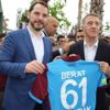 Trabzonspor'da bayramlaşma töreni Trabzonspor'da bayramlaşma töreni