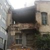 Beyoğlu'nda metruk binada çökme Beyoğlu'nda metruk binada çökme