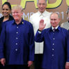 Trump ve Putin sadece tokalaştı Trump ve Putin sadece tokalaştı