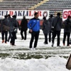 Zonguldak Kömürspor-Kırıkhanspor maçına kar engeli