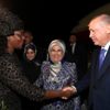 Erdoğan Senegal de resmi törenle karşılandı Erdoğan Senegal de resmi törenle karşılandı