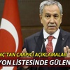 Bülent Arınç'tan Bakanlar Kurulu sonrası çarpıcı açıklamalar