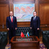 Son dakika... Bakan Çavuşoğlu, Azerbaycan Cumhurbaşkanı Aliyev ile bir araya geldi Son dakika... Bakan Çavuşoğlu, Azerbaycan Cumhurbaşkanı Aliyev ile bir araya geldi