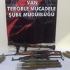 Van'da terör örgütü PKK'ya ait silah ve mühimmat ele geçirildi