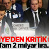 Türkiye'den kritik imza! Tam 2 milyar lira... Türkiye'den kritik imza! Tam 2 milyar lira...