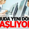 Kamuda yeni dönem başlıyor! Kamuda yeni dönem başlıyor!