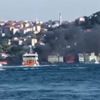 İstanbul Boğazı'nda tekne yangını