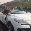 Kaza sonrası dikkat çeken detay! Kaza sonrası dikkat çeken detay!