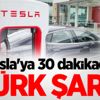 Tesla'ya 30 dakikada Türk şarjı Tesla'ya 30 dakikada Türk şarjı