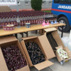 518 şişe sahte içki ele geçirildi 518 şişe sahte içki ele geçirildi
