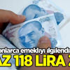 Emeklilere zam müjdesi! Emeklilere zam müjdesi!