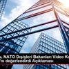 Çavuşoğlu, NATO Dışişleri Bakanları Video Konferans ...