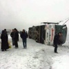 Elmadağ’da Otobüs Devrildi: 25 Yaralı Elmadağ’da Otobüs Devrildi: 25 Yaralı