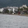 Yağmur ve rüzgar deniz keyfine engel oldu