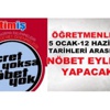 Öğretmen Yeni Yılda Da Nöbet Tutmayacak Öğretmen Yeni Yılda Da Nöbet Tutmayacak