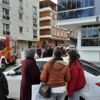 Ankara'da üç katlı apartmandaki doğal gaz patlaması hasara neden oldu Ankara'da üç katlı apartmandaki doğal gaz patlaması hasara neden oldu