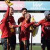 Galatasaray'da derbi hazırlıkları sürüyor