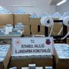 İstanbul'da 800 bin adet kaçak maske ele geçirildi