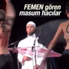 Femen Paris'te Müslüman konferansını bastı Femen Paris'te Müslüman konferansını bastı