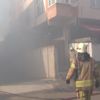Pendik'te iş yerinde korkutan yangın Pendik'te iş yerinde korkutan yangın