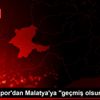 Trabzonspor dan Malatya ya "geçmiş olsun" mesajı