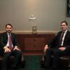 Albayrak: Kushner ile iş birliğini artırmaya yönelik adımları görüştük