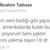O isme beddua etti! O isme beddua etti!