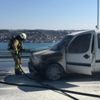 15 Temmuz Şehitler Köprüsü’nde polis aracı yandı 15 Temmuz Şehitler Köprüsü’nde polis aracı yandı