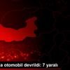 Malatya da otomobil devrildi: 7 yaralı Malatya da otomobil devrildi: 7 yaralı