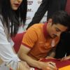 Galatasaraylı Koray Günter, taraftarlarla buluştu