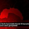 Antalya nın Serik ilçesindeki Kovid-19 karantina uygulamasının ...
