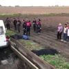 Tarım işçilerini taşıyan minibüs devrildi