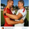 Podolski'den Hamzaoğlu'na Veda Mesajı Podolski'den Hamzaoğlu'na Veda Mesajı